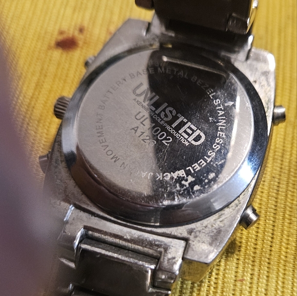 Silver Unlisted Digital Analog Watch - Picture 5 of 5